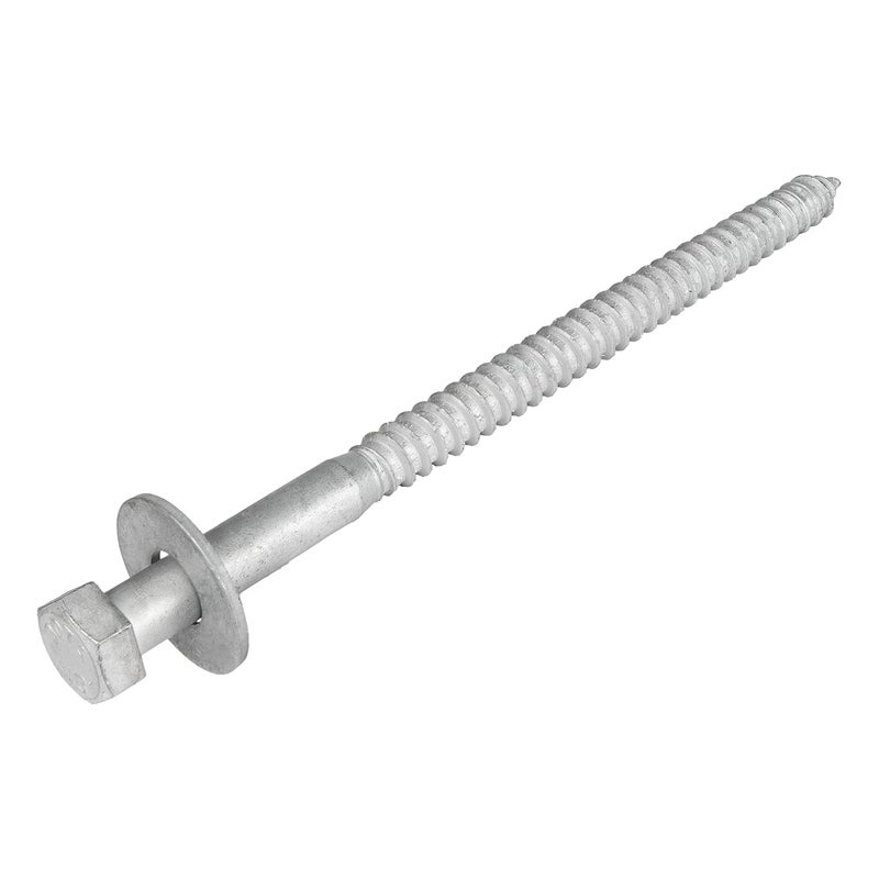 MAKERS BOLT 1/2 x 8 (25 Pack) Lag Screw Kit, 25 Screws and 25 washers, Hot Dip Galvanized, Meets ASME B18.2.1 Industrial/Commercial Grade by - Image 1